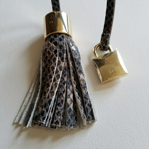 G.I.L.I  Black Python Saddle Bag - Picture 4 of 7